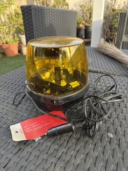 Amber Beacon Strobe Magnetic LED Light