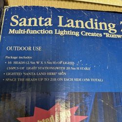Vintage Santa Landing Zone