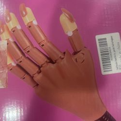 practice hand for nails