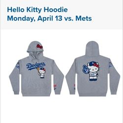 Dodgers vs Mets - Hello Kitty Hoodie Giveaway 