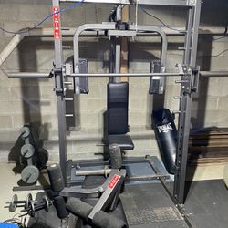Smith Machine With Weights