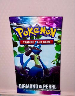 Sealed Pokemon Diamond & Pearl Trading Card Game Booster Pack Lucario tcg