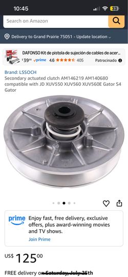 LSSOCH  secondary actuated clutch
