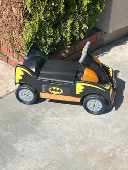 Batman ride on toy car