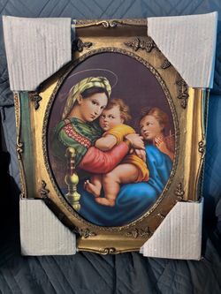 Made in Italy Madonna della Seggiola Wall Decor