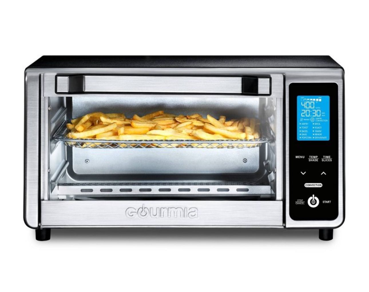 Gourmia Digital 4 Slice Toaster Oven Air Fryer