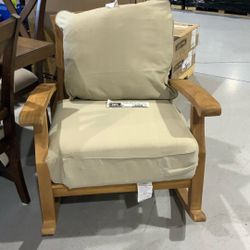Teak Rocking Chair