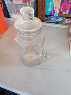 Glass Beverage Dispenser