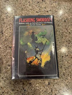 Flashing Swords 1 First Edition Hardcover Amazing Frazetta Cover 