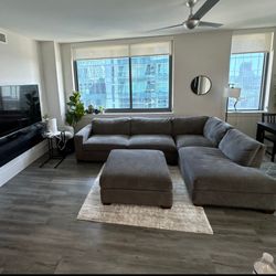 Living Room Sectional Sofa Set
