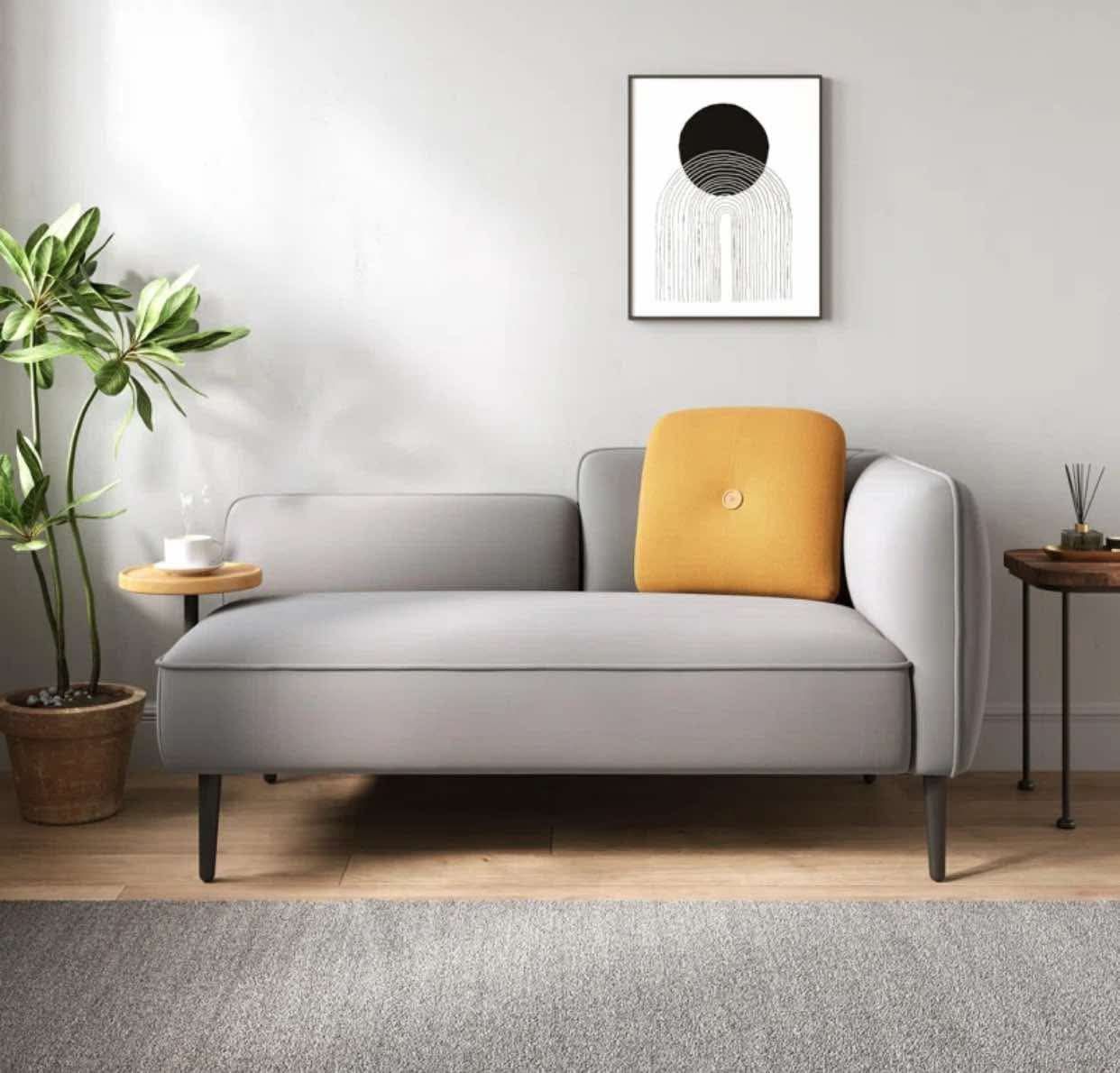 Batya 57.1'' Upholstered Loveseat $150