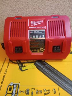 Brand new Milwaukee M18 dual rapid battery charger ($113.14