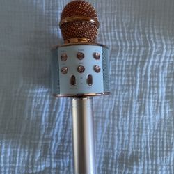 Rose Gold Karaoke Microphone 