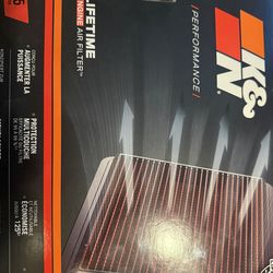 K&N 33-2385 Replacement Air Filter For 11-25 Ford F150 3.5L 11-16 F250 F350 6.2L