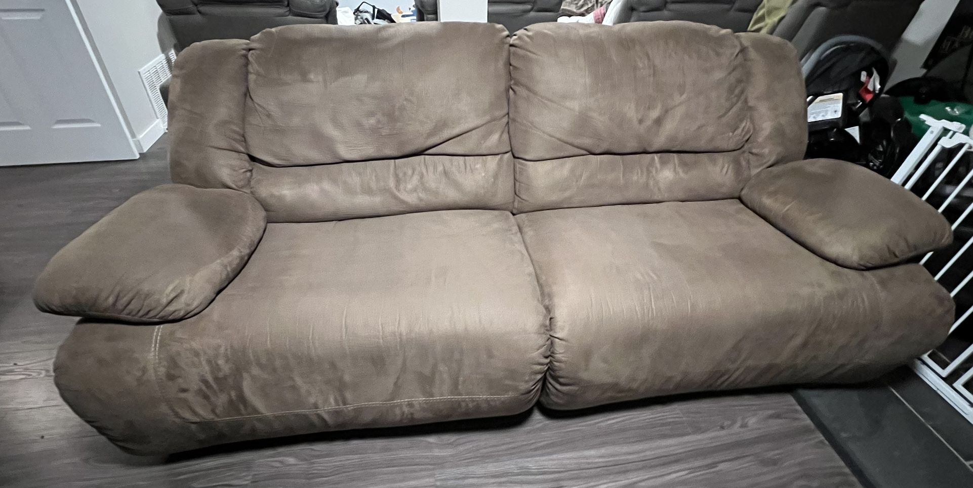 Used reclining sofa