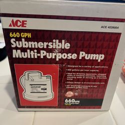 ACE SUBMERSIBLE PUMP