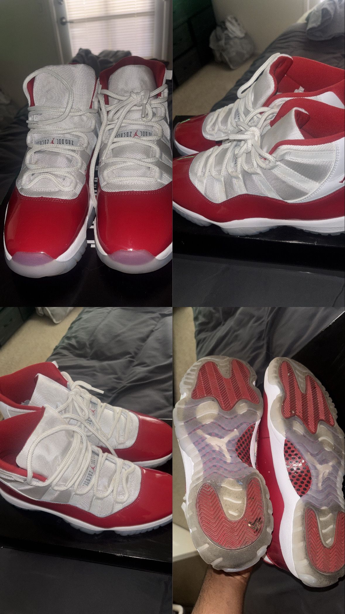Size 13 Jordan 11s and 8s