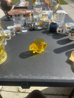 Yellowstone Bison Wyoming Souvenir Shot Glass