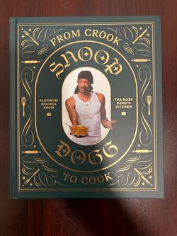 Snoop Dogg From Crook to Cook Hardcover Book