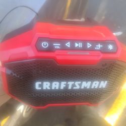 Craftsman Set Drill Work Radio And Jumper Box 