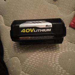Batería 40v 5ah  Ryobi