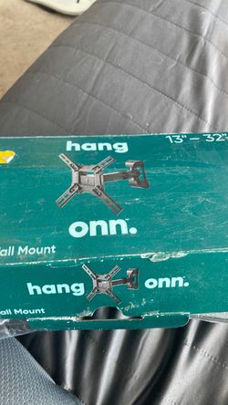 Full motion tv wall mount black