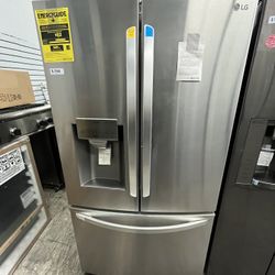 LG French Door Refrigerator Stainless Steel 26 Cubic Feet