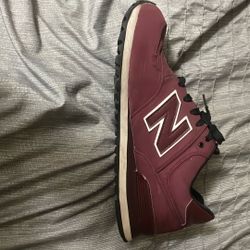 Burgundy New Balance Men