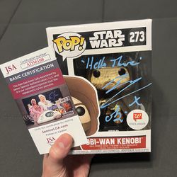 Funko Pop! Obi-Wan Kenobi #273 Walgreens Exclusive SIGNED by Ewan McGregor w JSA