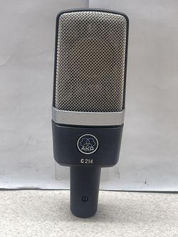 Mic AKG C214 Gray Color Great Conditions Working Great.