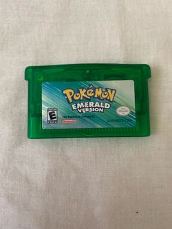 Pokemon Emerald GBA Authentic