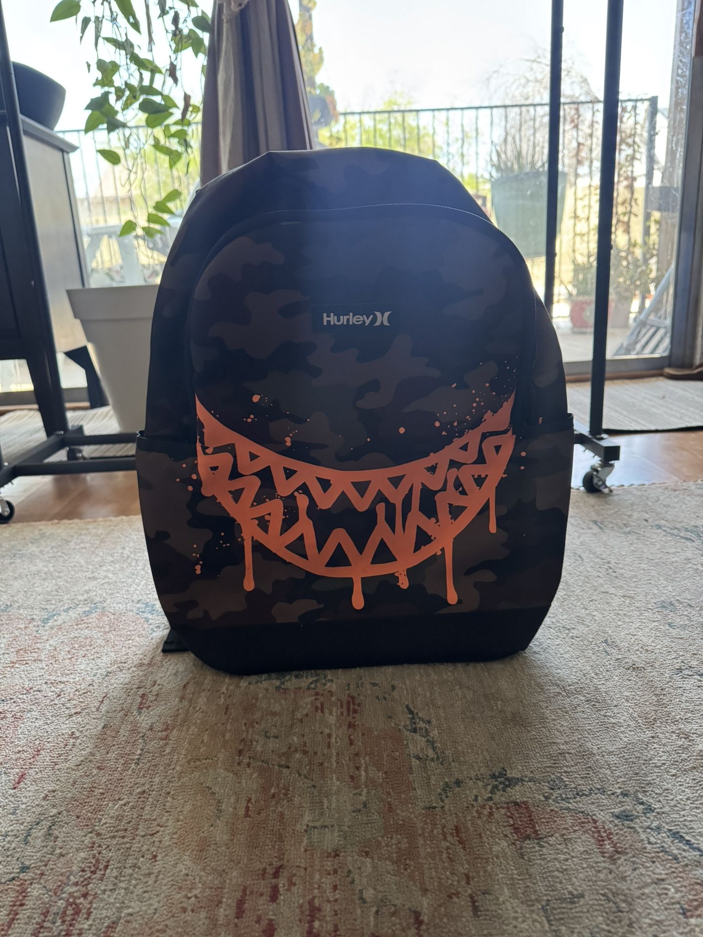 New Hurley Camo Backpack