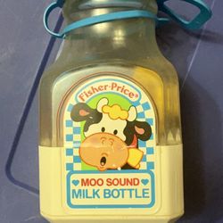 Vintage 1990s FP Moo Sounds Milk/Cookies $15 