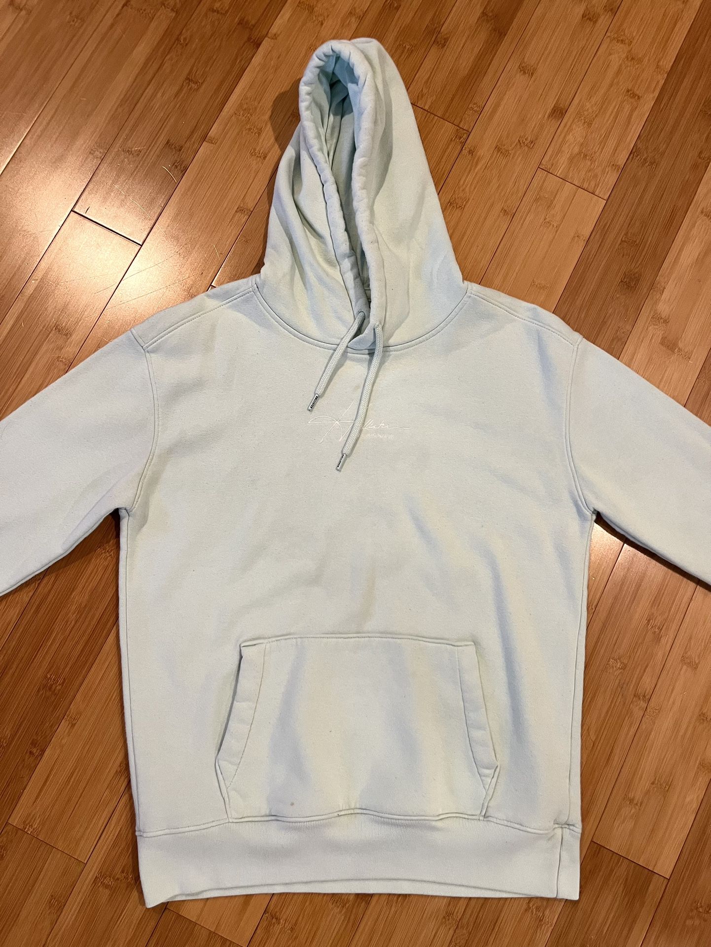 Hollister Medium Light Green Hoodie