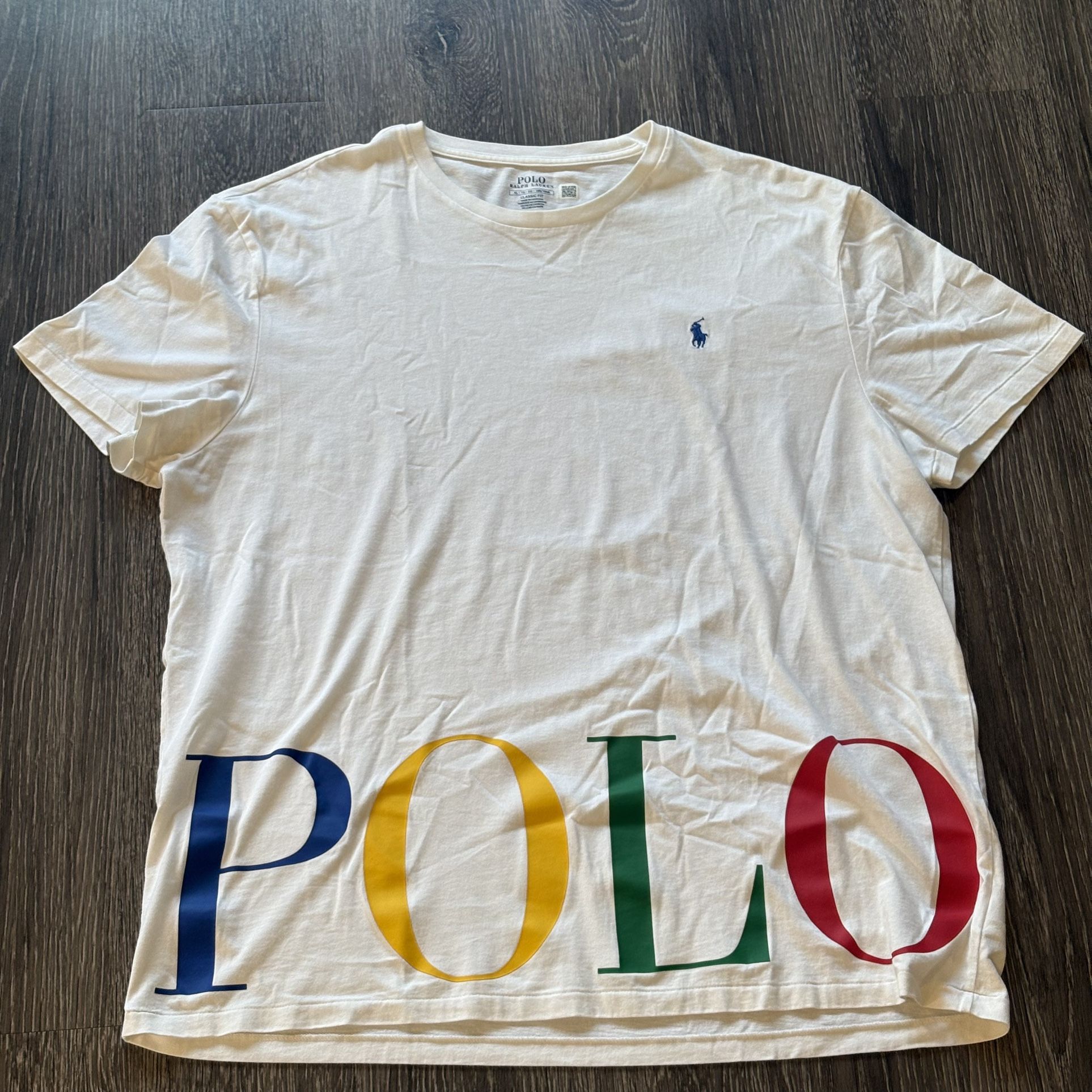 Ralph Lauren Men's Polo T-Shirt Mens XL Short Sleeve Classic Fit