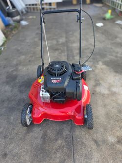 Yard Machines
20 in. 125 cc OHV Briggs and Stratton Gas Walk Behind Push Mower