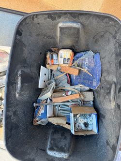 FREE Mixed Hardware Lot – Bolts, Washers, Brackets, Nuts