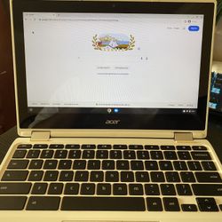 Ace Chromebook touch screen W/charger 