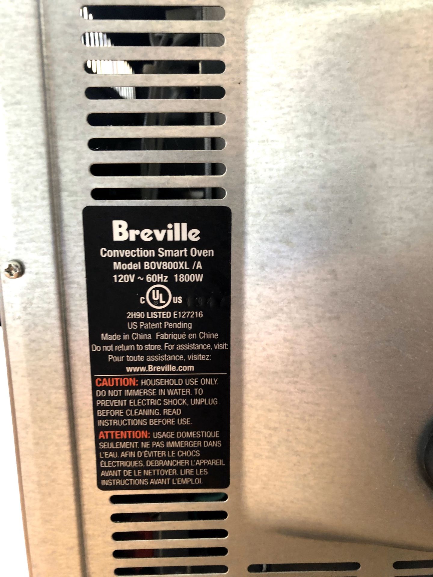 breville smart convection oven 800xl for Sale in West Hollywood, CA OfferUp