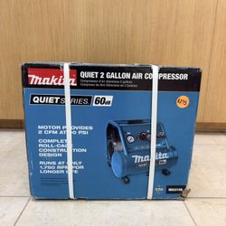 MAKITA QUIET 2 GALLON AIR COMPRESSOR 