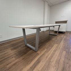 Cb-New Custom Office Conference Tables, Meeting Table, Office Furniture, With Metal Base