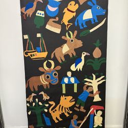 African Textile Wall Hanging 
