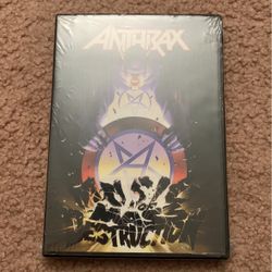 Anthrax Music Of Mass Destruction CD/DVD sealed