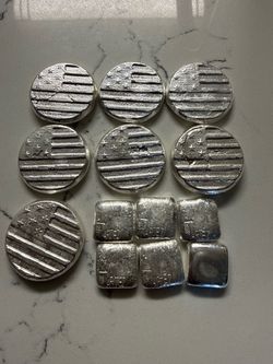 .999 Fine Silver Hand Poured