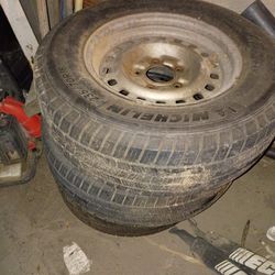 Tires 235 70 16  One Rim Included For 80 obo