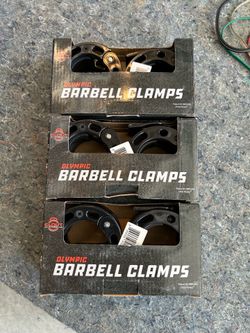2” barbell clamps