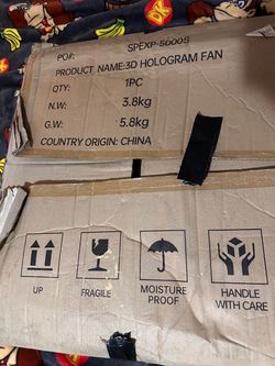 3D Holographic Fan