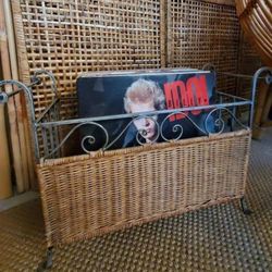 Wicker Iron Rack