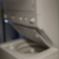 1 Year warranty  Frigidaire Double stack laundry Center