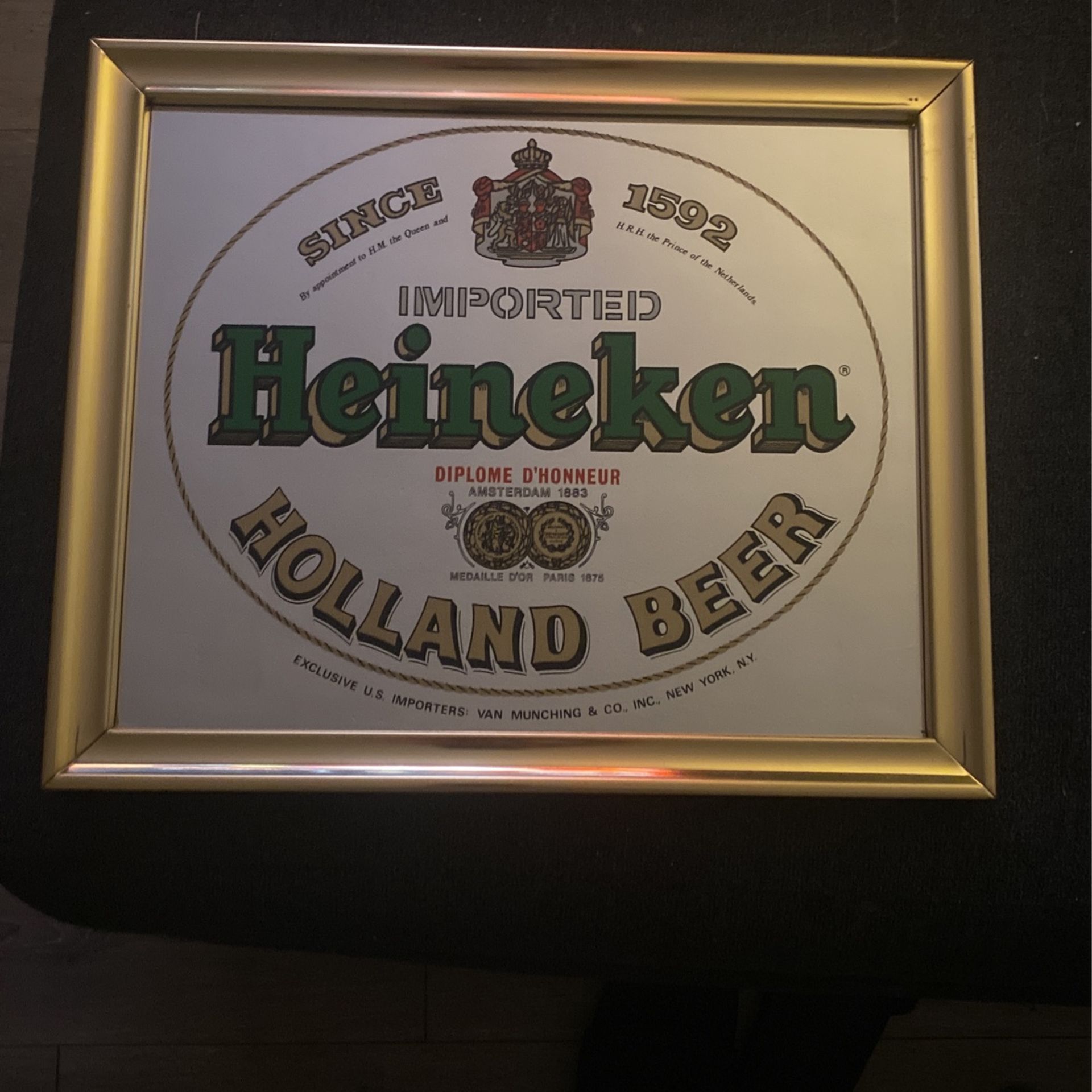 Heineken Mirror Inlay 